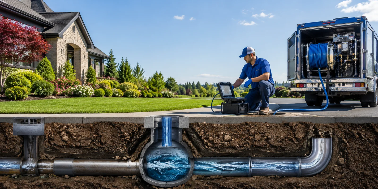 Drainage restoration information for Horton, MI